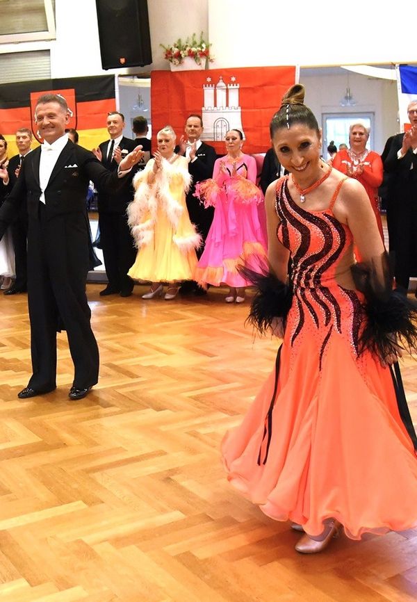 21.2.2025 GLM Masters IV S Standard in Lübeck - Paarvorstellung und Zwischenrunde