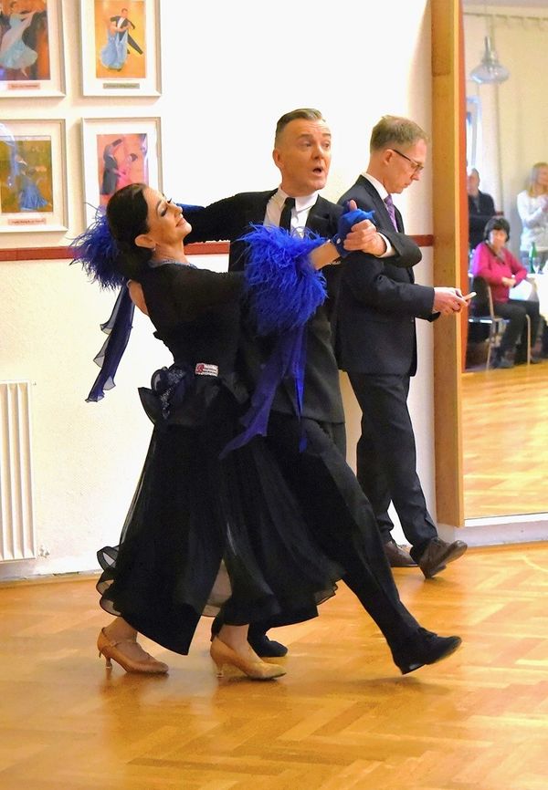 21.2.2025 GLM Masters IV S Standard in Lübeck - Paarvorstellung und Zwischenrunde