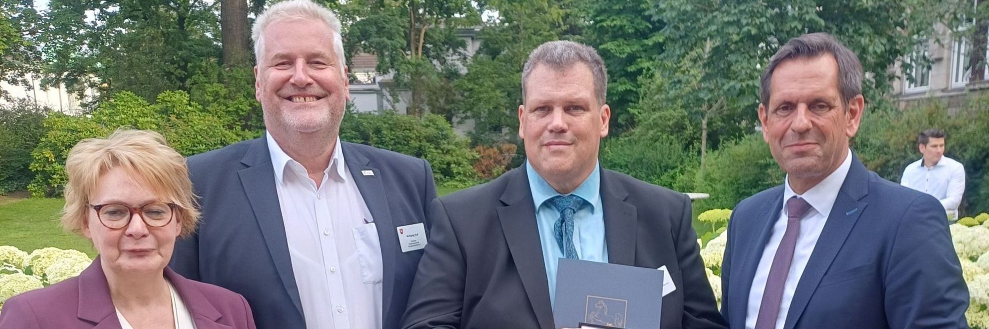 Verleihung der Niedersächsischen Sportmedaille 2026 an Holger Leister