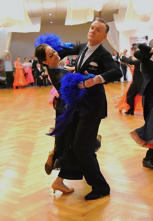 21.2.2025 GLM Masters IV S Standard in Lübeck - Paarvorstellung und Zwischenrunde