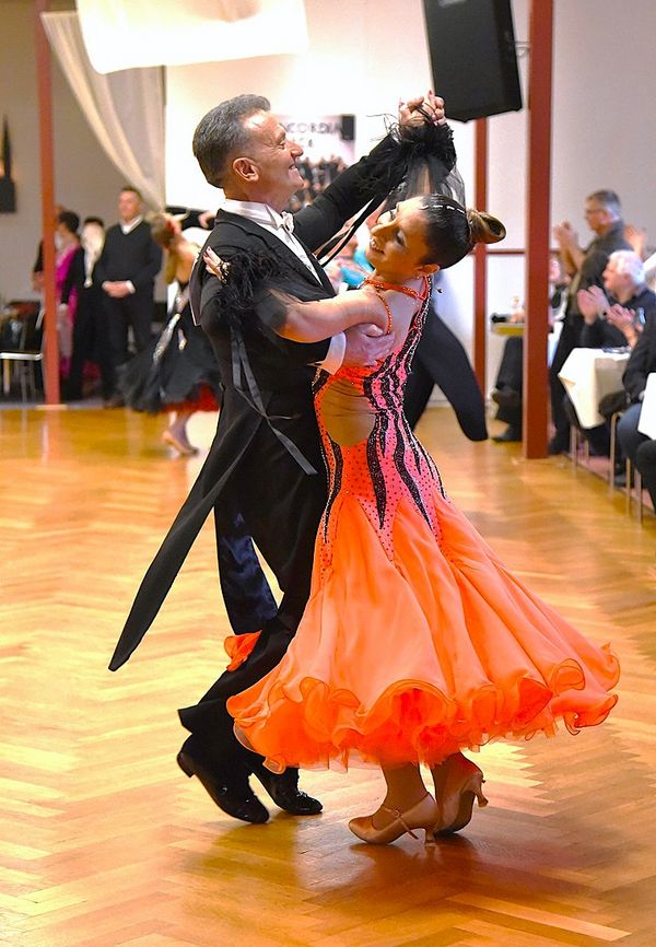 21.2.2025 GLM Masters IV S Standard in Lübeck - Paarvorstellung und Zwischenrunde