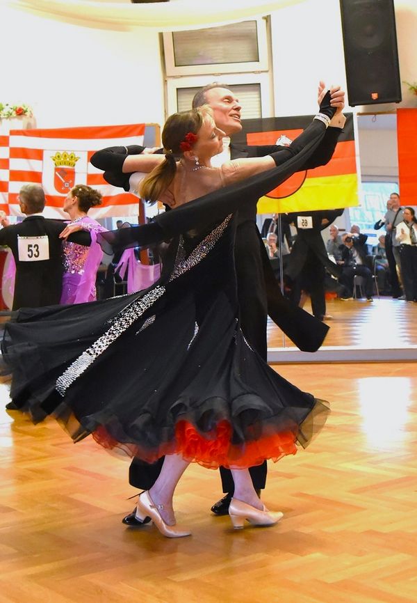 21.2.2025 GLM Masters IV S Standard in Lübeck - Paarvorstellung und Zwischenrunde