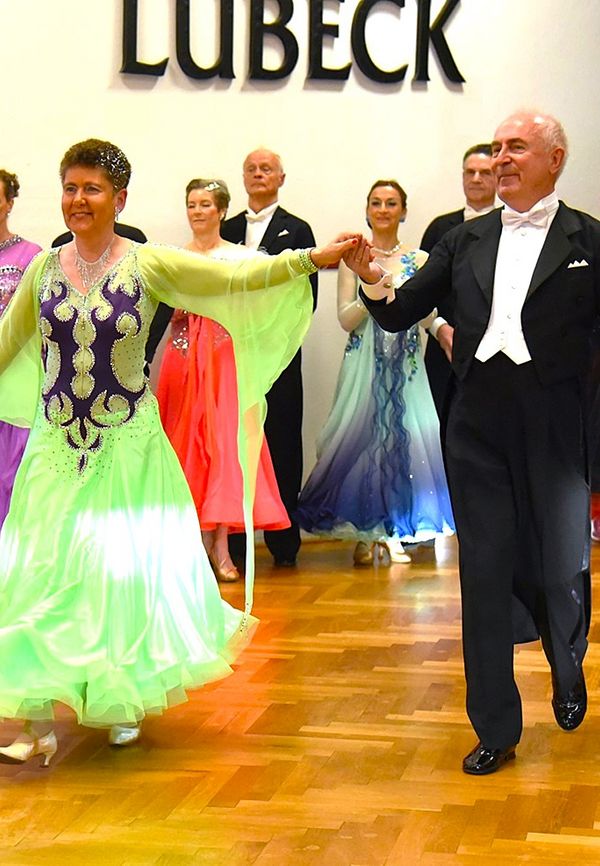 21.2.2025 GLM Masters IV S Standard in Lübeck - Paarvorstellung und Zwischenrunde