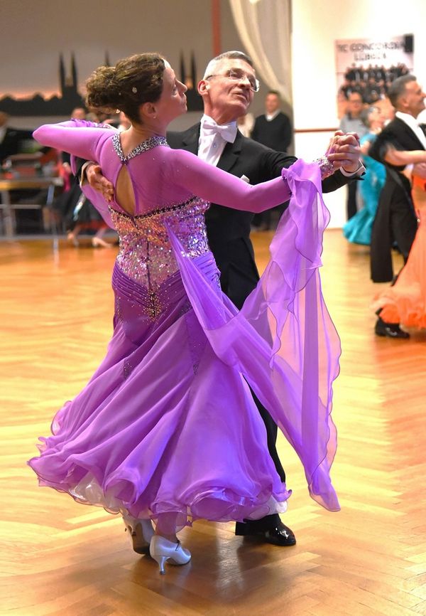 21.2.2025 GLM Masters IV S Standard in Lübeck - Paarvorstellung und Zwischenrunde