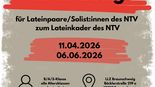 Erinnerung: Einladung zum Lateinkader des NTV